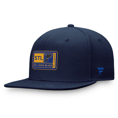 NHL Navy St. Louis Blues Fanatics Authentic Pro Training Camp Snapback Hat