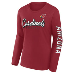 Women's Cheerleader Long Sleeve T-Shirt - Arizona Cardinals