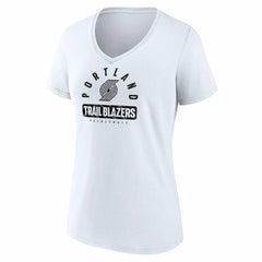 NBA Portland Trail Blazers Women's Bench Warmer V-Neck T-Shirt
