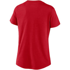 MLB Washington Nationals Nike Women's Local Team Tri-Blend V-Neck T-Shirt