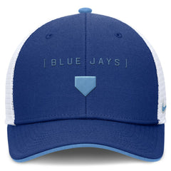 MLB Toronto Blue Jays Nike Rise Diamond Plate Performance Trucker Flex Hat