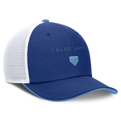 MLB Toronto Blue Jays Nike Rise Diamond Plate Performance Trucker Flex Hat