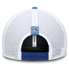 MLB Toronto Blue Jays Nike Rise Diamond Plate Performance Trucker Flex Hat