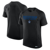 NHL Black Toronto Maple Leafs Fanatics Authentic Pro Tech Raglan T-Shirt