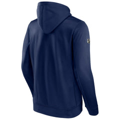 NHL Deep Sea Blue Seattle Kraken Fanatics Authentic Pro Fleece Pullover Hoodie