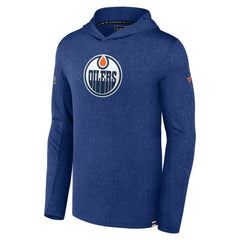 NHL Royal Edmonton Oilers Fanatics Authentic Pro Lightweight Pullover Hoodie