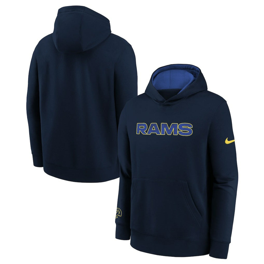 Youth 2025 Rivalries Collection Club Hoodie - Los Angeles Rams