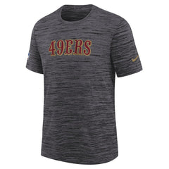 Youth 2025 Rivalries Collection Sideline Velocity Dri-FIT T-Shirt - San Francisco 49ers