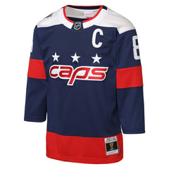 NHL Navy Alexander Ovechkin Washington Capitals Mitchell & Ness Youth 2018 NHL Stadium Series Power Play 2.0 Player Jersey