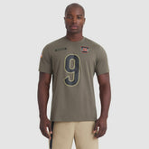 Joe Burrow 2025 Salute to Service Name & Number T-Shirt - Cincinnati Bengals