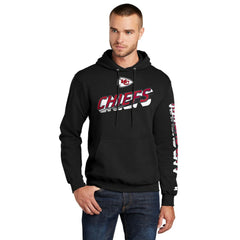 Starter Wordmark Logo Pullover Hoodie - Kansas City Chiefs