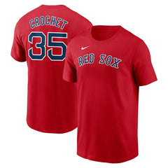 MLB Garrett Crochet Boston Red Sox Nike Fuse Name & Number T-Shirt