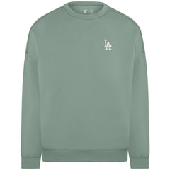 MLB Los Angeles Dodgers Levelwear Women's Luxe Signature Tri-Blend Pullover Sweatshirt