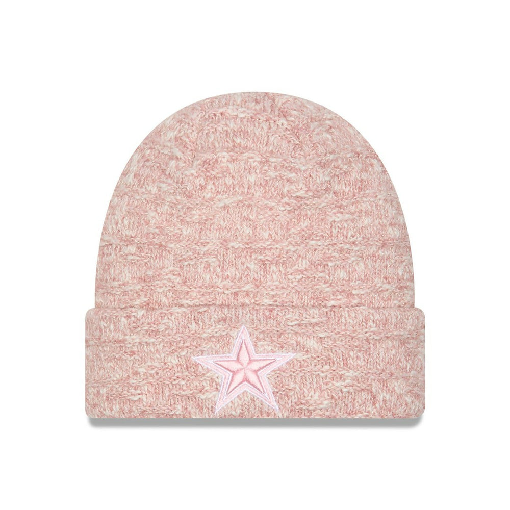 Women's Metallic Cuffed Knit Hat - Dallas Cowboys