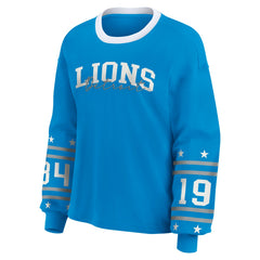 WEAR by Erin Andrews Women's Sport Long-Sleeve T-Shirt - Detroit Lions