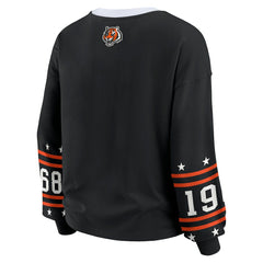 WEAR by Erin Andrews Women's Sport Long-Sleeve T-Shirt - Cincinnati Bengals