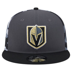 NHL Gray/Black Vegas Golden Knights New Era Camo Meshback 9FIFTY Snapback Hat