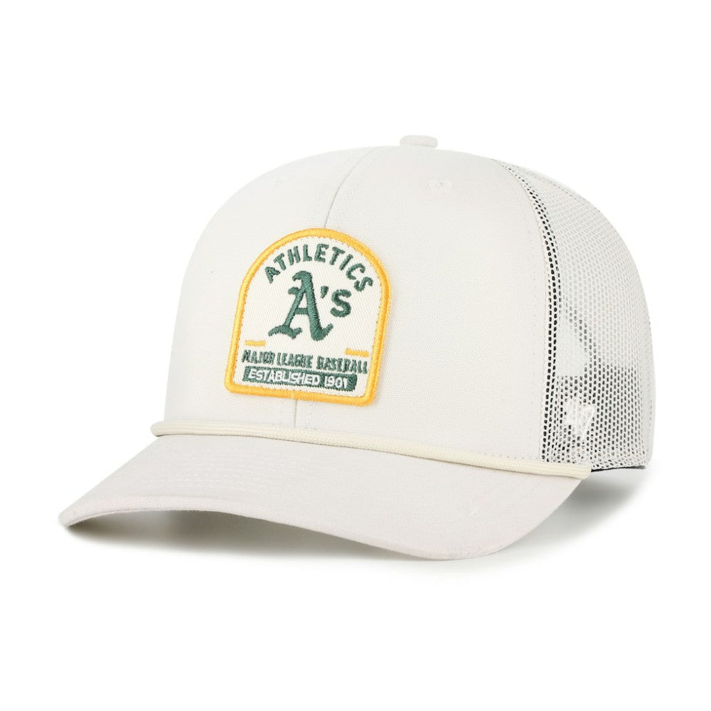MLB Athletics '47 Gravestone Adjustable Trucker Hat