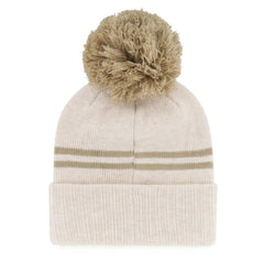MLB San Francisco Giants '47 Women's Latte Cuffed Knit Hat with Pom