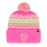 MLB Milwaukee Brewers '47 Youth Polar Vortex Cuffed Knit Hat with Pom