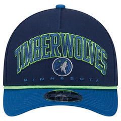 NBA Minnesota Timberwolves Bold Arch COOLERA 9FORTY A-Frame M-Crown Adjustable Hat