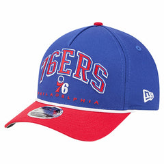 NBA Philadelphia 76ers Bold Arch COOLERA 9FORTY A-Frame M-Crown Adjustable Hat