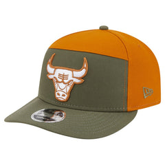 NBA Chicago Bulls Two-Tone Color Pack Split Panel 9FIFTY Adjustable Hat