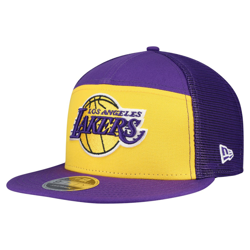 NBA Los Angeles Lakers Outdoor Split Panel 9FIFTY Snapback Hat