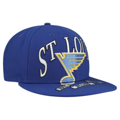 NHL Blue St. Louis Blues New Era Oversized Vintage Arch 59Fifty Fitted Hat