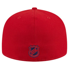 NHL White/Red Washington Capitals New Era Repeat Two-Tone 59FIFTY Fitted Hat