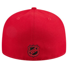 NHL White/Red New Jersey Devils New Era Repeat Two-Tone 59FIFTY Fitted Hat