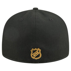 NHL White/Black Boston Bruins New Era Repeat Two-Tone 59FIFTY Fitted Hat