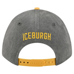 NHL Black/Gold Pittsburgh Penguins New Era Mascot 2-Tone 9FORTY Adjustable Hat