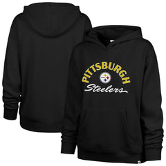 '47 Women's Plus Size Whirlwind Naomi Hoodie - Pittsburgh Steelers