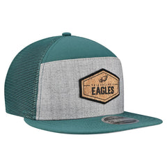 Cork Split Panel 9FIFTY Trucker Snapback Hat - Philadelphia Eagles