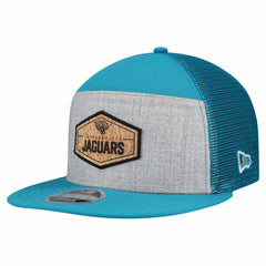 Cork Split Panel 9FIFTY Trucker Snapback Hat - Jacksonville Jaguars