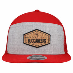 Cork Split Panel 9FIFTY Trucker Snapback Hat - Tampa Bay Buccaneers