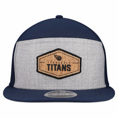 Cork Split Panel 9FIFTY Trucker Snapback Hat - Tennessee Titans
