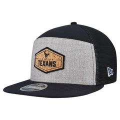 Cork Split Panel 9FIFTY Trucker Snapback Hat - Houston Texans