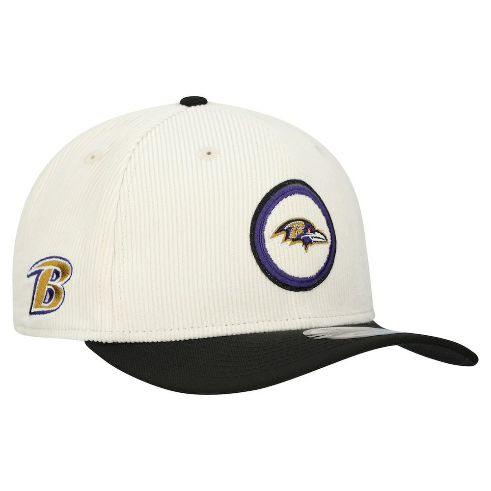 Loyal Corduroy 9SEVENTY Adjustable Hat - Baltimore Ravens