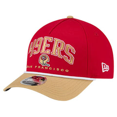Throwback Arch COOLERA 9FORTY A-Frame M-Crown Adjustable Hat - San Francisco 49ers