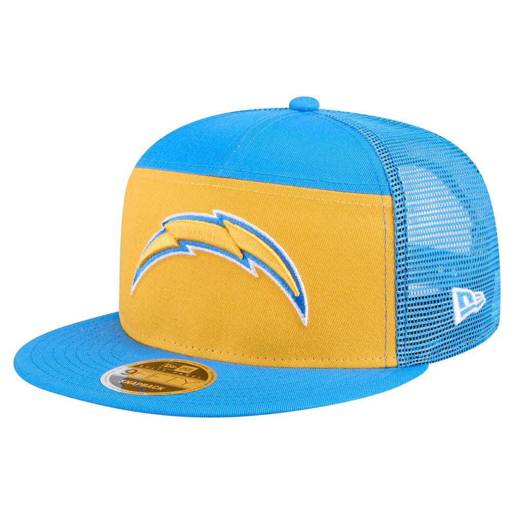 Outdoor Split Panel 9FIFTY Snapback Hat - Los Angeles Chargers