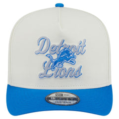 Chainstitch A-Frame 9FIFTY Adjustable Hat - Detroit Lions