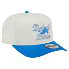Chainstitch A-Frame 9FIFTY Adjustable Hat - Detroit Lions