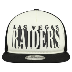 Cutout A-Frame 9FIFTY Snapback Hat - Las Vegas Raiders