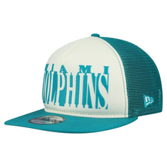 Throwback Cutout A-Frame 9FIFTY Snapback Hat - Miami Dolphins
