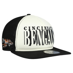 Throwback Cutout A-Frame 9FIFTY Snapback Hat - Cincinnati Bengals