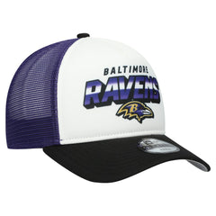 Youth Streak 9FORTY A-Frame Adjustable Hat - Baltimore Ravens