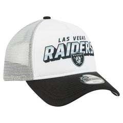 Youth Streak 9FORTY A-Frame Adjustable Hat - Las Vegas Raiders