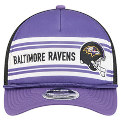 Linear A-Frame 9FORTY Adjustable Hat - Baltimore Ravens